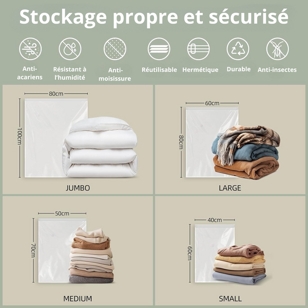 Sac de rangement étanche