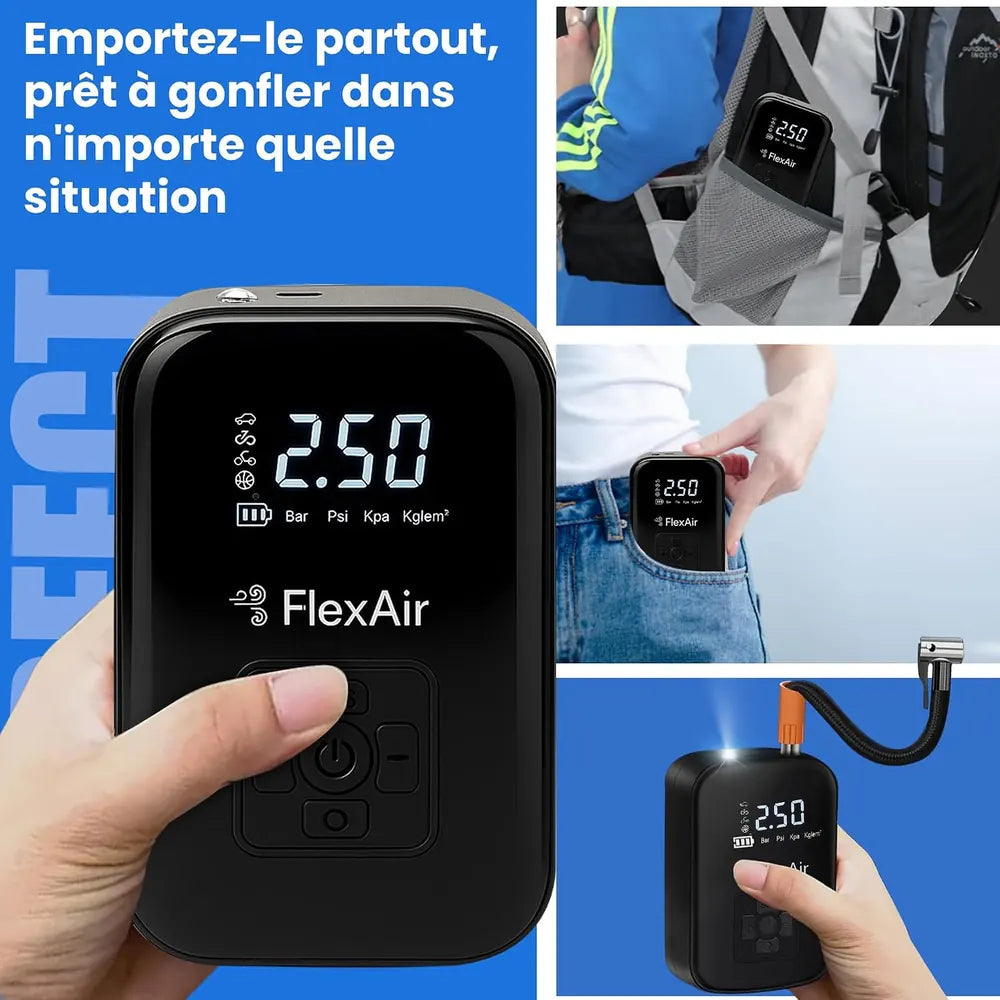 FlexAir se glisse partout : poche, sac à dos